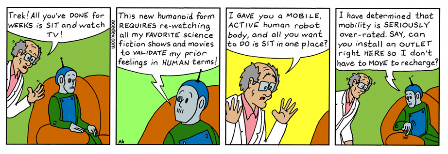 acedev comic, webcomic for Monday 06 Nov 2017
